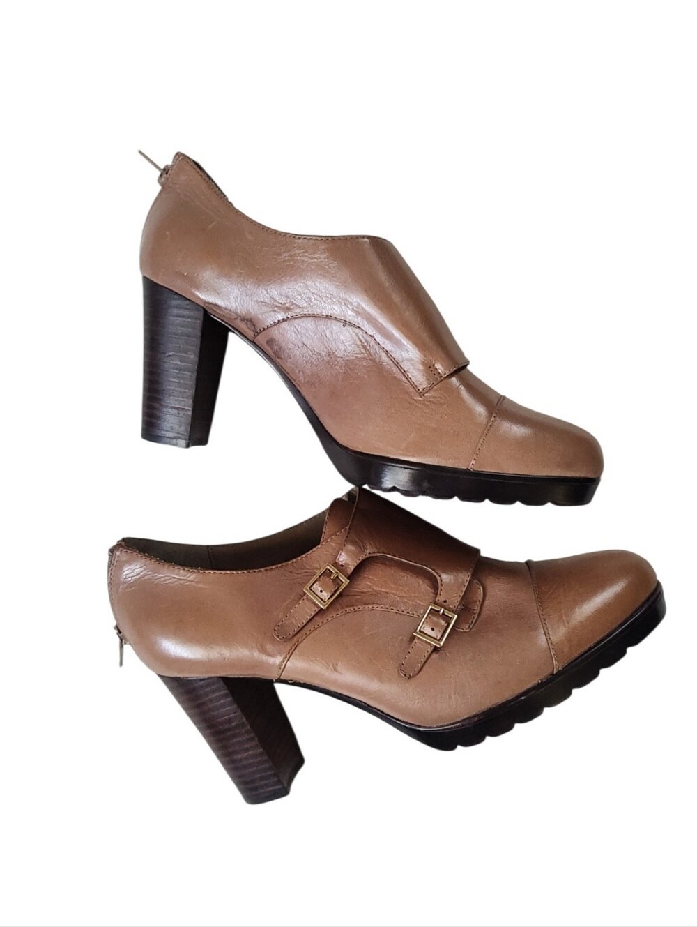 Bella Vita Urbane Double Monk Strap Ankle Booties